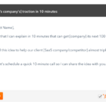 Cold email outreach best practices